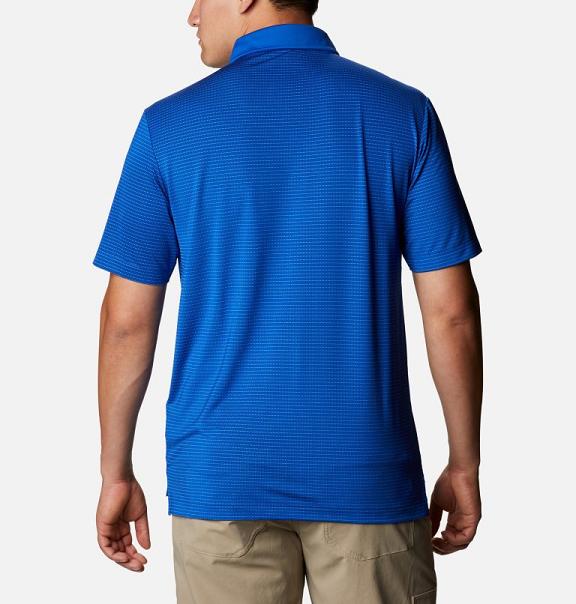 Columbia Omni-Wick Polo Azul For Men's NZ81273 New Zealand